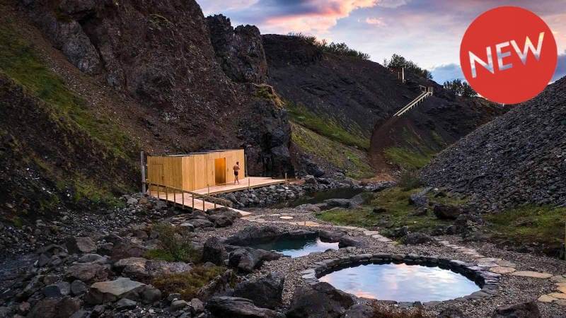 Silver Circle Iceland Small Group Day Tour | Husafell Canyon Baths, Waterfalls & Sagas