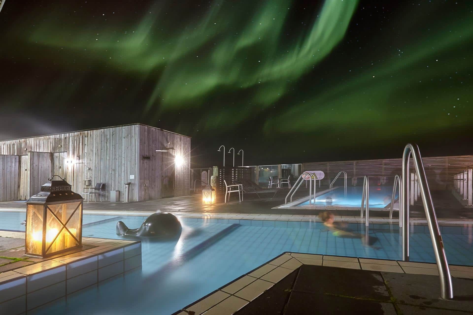 fontana northern lights lagoons iceland tours winter time