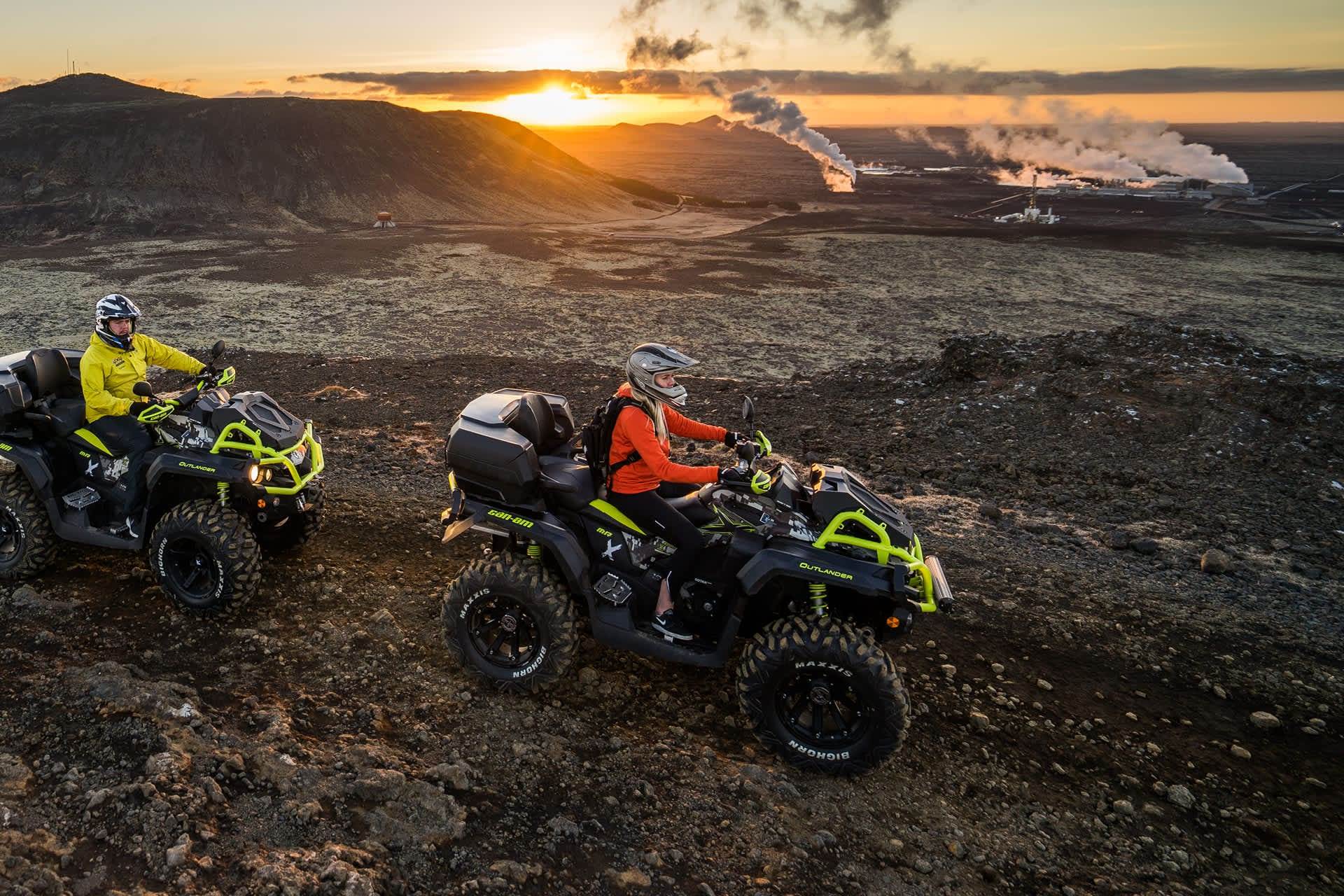 blue lagoon combo tours with ATV guided tour